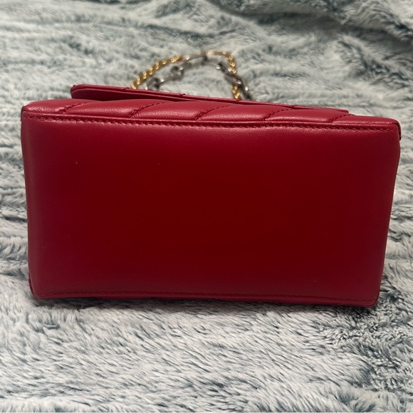 Off White Red Jackhammer 19 Quilted Chain Shoulder Bag - Picture 5 of 17